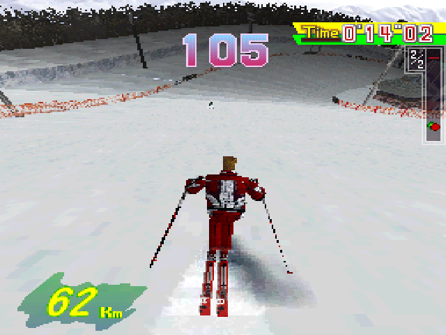Downhill Snow screenshot 3 for Playstation